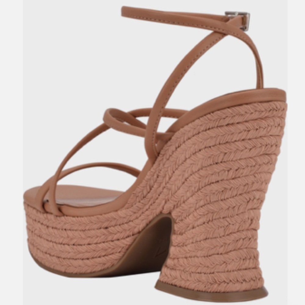 🌸MARC FISHER🌸  Fetch Espadrille Wedge Heel Sandals Size: 9.5 - Picture 3 of 10